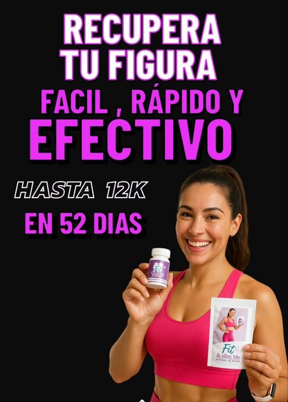 TRATAMIENTO COMPLETO FIT & SLIM LIFE – 52 DÍAS 🔥